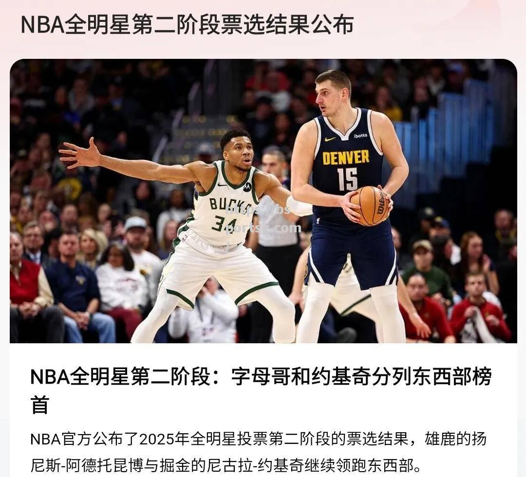 bsports体育-NBA全明星投票开启，热门球员领先群雄